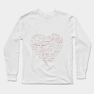 Love Long Sleeve T-Shirt